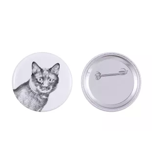 Kurilian bobtail - collection of unique magnets, own photo, Art-Dog brand