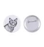 Kurilian bobtail - collection of unique magnets, own photo, Art-Dog brand