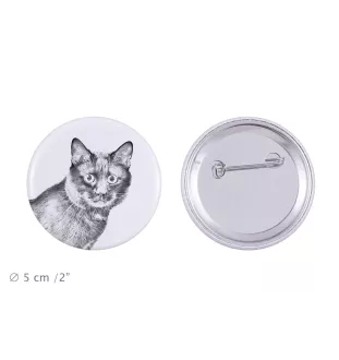 Kurilian bobtail - collection of unique magnets, own photo, Art-Dog brand