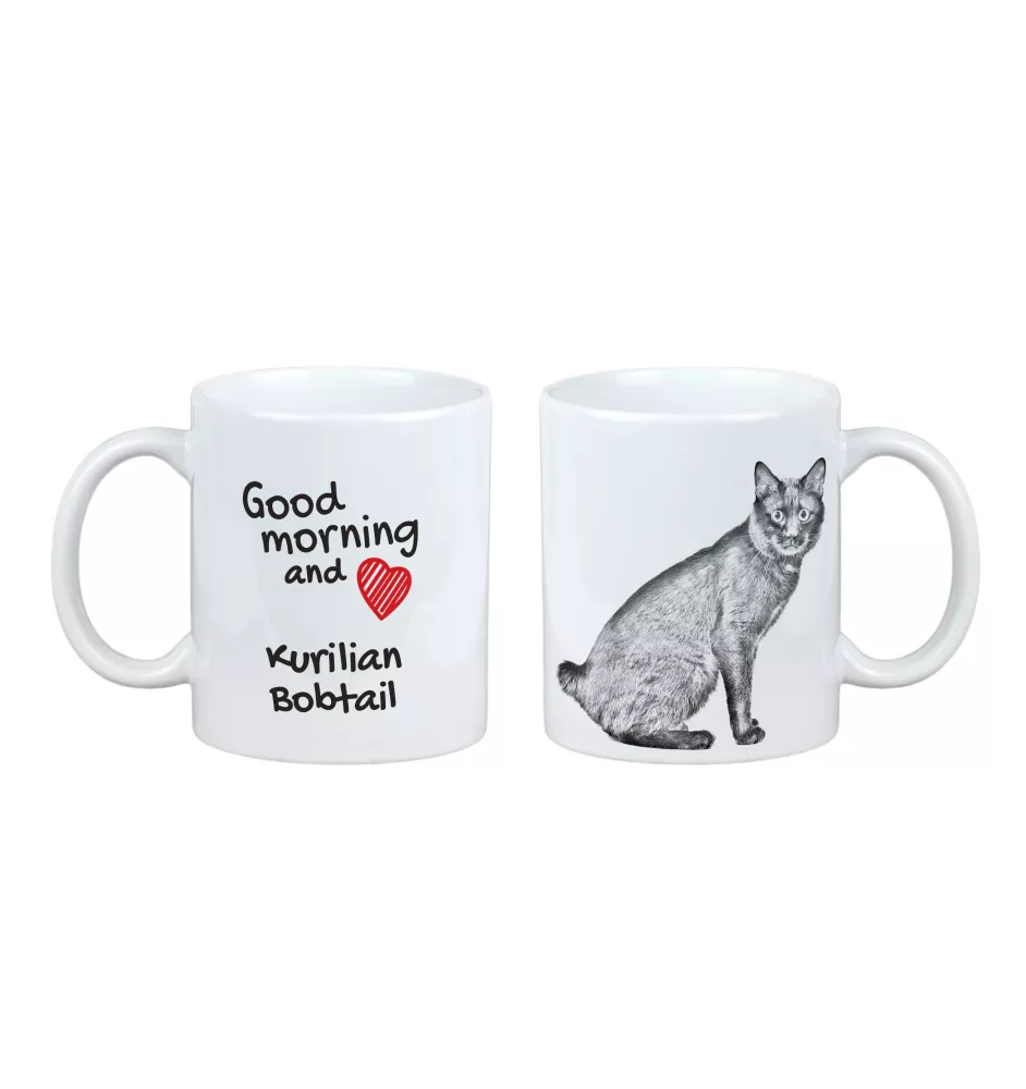 Bobtail kurilien I - tasse avec un chat, tasse personnalisée avec impression, cadeau classique pour tous de la marque Art-Dog