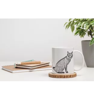 Kurilian bobtail I - cat mug, personalized mug with print, classic gift for everyone from the Art-Dog brand