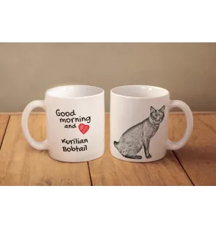 Kurylski bobtail I kubek z kotem good morning Art-Dog