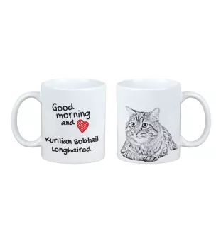 Kurilian bobtail - cat mug, personalized mug with print, classic gift for everyone from the Art-Dog brand