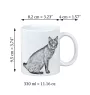 Kurylski bobtail I kubek z kotem life is better Art-Dog
