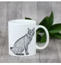 Kurilianer Bobtail I - Tasse mit Katze, fröhliche Tasse für Hundefreunde, personalisiertes Geschenk der Marke Art-Dog
