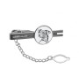 Danish-Swedish Farmdog - tie clip with a dog, personalized tie clip, a unique gift for a man from the Art-Dog brand