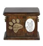 LaPerm Cat - urn for cat ashes, urn for cat with photo, personalized cat ashes box by Art-Dog brand