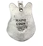 Maine Coon - Necklace with dog, silver-plated pendant for dog fan, unique jewelry by Art-Dog brand