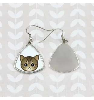 Li Hua - Dragon Li - élégantes boucles d'oreilles en métal en cadeau de la marque Art-Dog