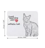 Chat LaPerm - tapis de souris imprimé, tapis de souris personnalisé avec un chat, un gadget unique pour un employé de bureau de la marque Art-Dog