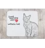 Chat LaPerm - tapis de souris imprimé, tapis de souris personnalisé avec un chat, un gadget unique pour un employé de bureau de la marque Art-Dog
