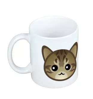 Li Hua - Drachenli - Tasse mit Grafik und Aufschrift der Marke Art-Dog
