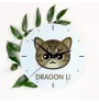Li Hua - Dragon Li - horloge MDF avec graphisme et logo de la marque Art-Dog