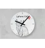 Chat LaPerm - horloge murale avec un chat, horloge de table avec impression, décoration personnalisée de la maison de la marque Art-Dog