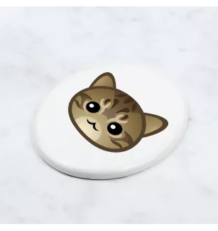 Li Hua - Dragon Li - ceramic tombstone plaque with graphics and inscription by Art-Dog brand
