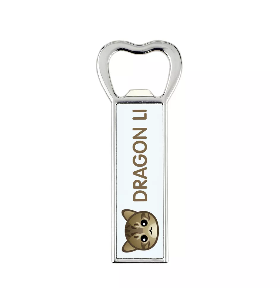Li Hua - Dragon Li - bottle opener with the graphics and logo of the Art-Dog brand