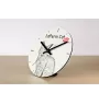 LaPerm Katze - Wanduhr mit Katze, Regal Uhr mit Druck, personalisierte Hausdekoration von Art-Dog.