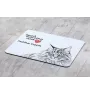Maine Coon - Mauspad mit Druck, personalisiertes Mauspad mit Katze, einzigartiges Gadget für Büroangestellte von Art-Dog.