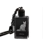 Laperm - Crystal pendant with cat photo, illuminated pendant, unique gift by Art-Dog brand