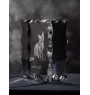 Chat LaPerm - cristal avec une photo de chat, une statuette en verre avec une photo, un cadre exceptionnel avec une photo de la marque Art-Dog
