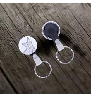 Laperm brelok z kotem mały Art-Dog