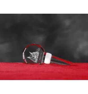 Maine Coon grubszy stopper do wina z kotem Art-Dog