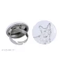 LaPerm Katze - ein einzigartiger Ring, handgefertigt, Damenschmuck der Marke Art-Dog