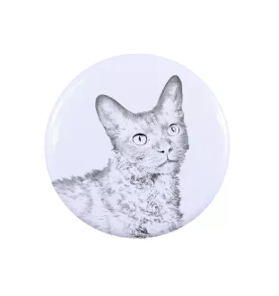 LaPerm Katze - ein einzigartiger Ring, handgefertigt, Damenschmuck der Marke Art-Dog