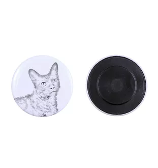 LaPerm Katze - Sammlung von einzigartigen Magneten, eigenes Foto, Marke Art-Dog