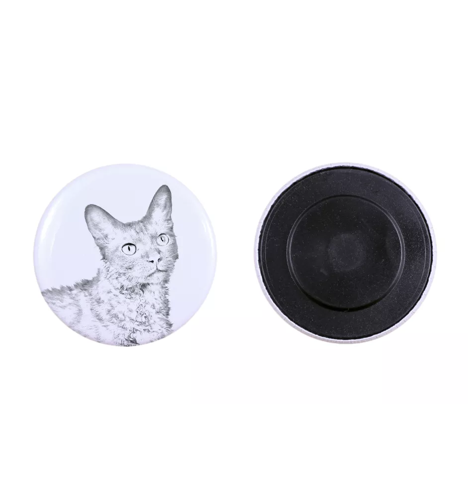 LaPerm Katze - Sammlung von einzigartigen Magneten, eigenes Foto, Marke Art-Dog