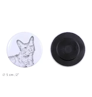 LaPerm Katze - Sammlung von einzigartigen Magneten, eigenes Foto, Marke Art-Dog