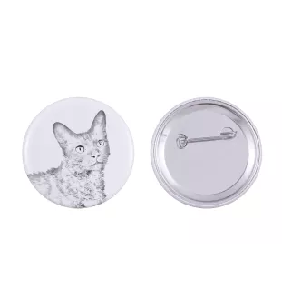 LaPerm Cat - collection of unique magnets, own photo, Art-Dog brand