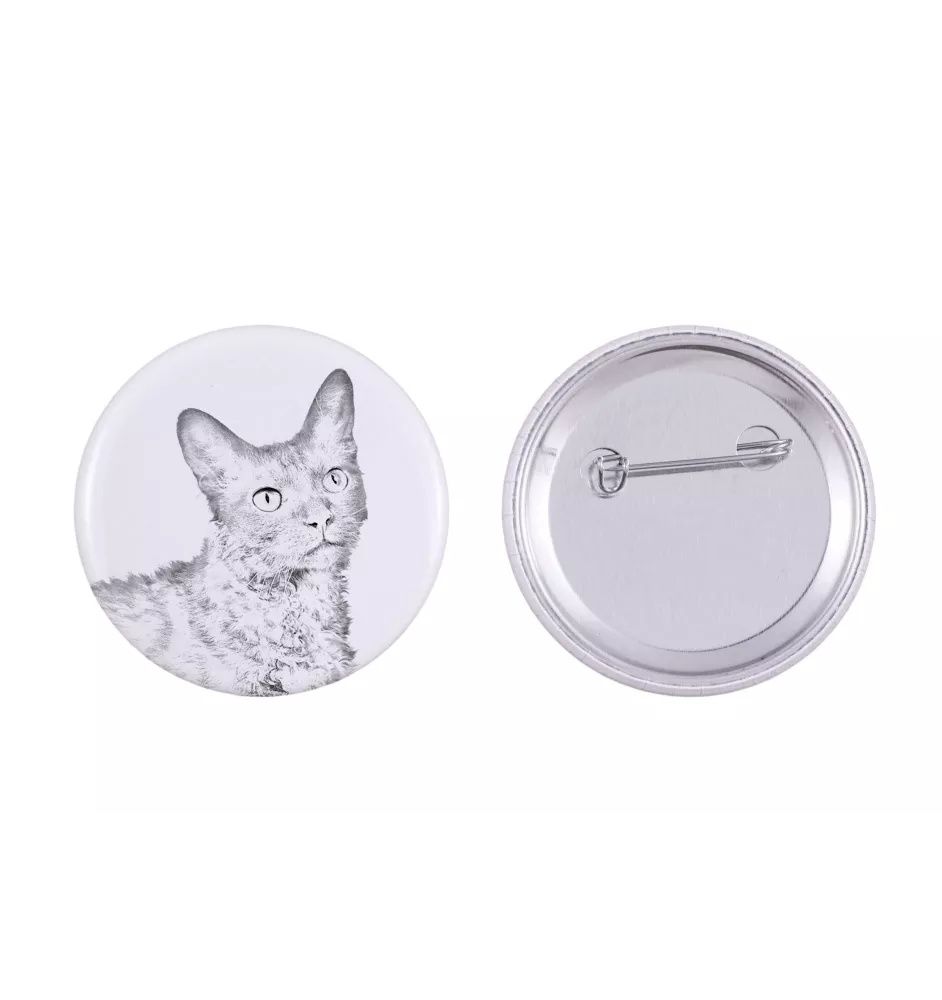 LaPerm Cat - collection of unique magnets, own photo, Art-Dog brand