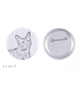 LaPerm Cat - collection of unique magnets, own photo, Art-Dog brand