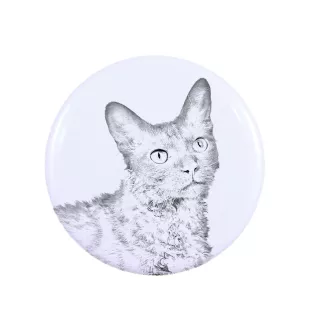 Laperm przypinka z kotem duża Art-Dog