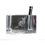 Laperm penholder kryształowy z kotem Art-Dog