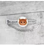 Laperm - elegant metal keychain as a gift from Art-Dog brand