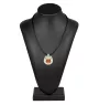 Laperm - collier pendentif avec une illustration sur une chaîne en cuir de la marque Art-Dog