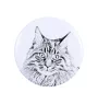 Maine Coon - collection de magnets uniques, photo personnelle, marque Art-Dog