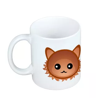 Laperm - mug with graphics and the logo of the Art-Dog brand