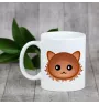Laperm - mug with graphics and the logo of the Art-Dog brand