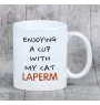 Laperm - mug with graphics and the logo of the Art-Dog brand