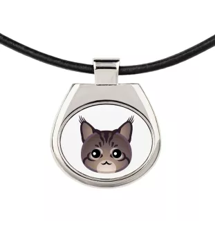 Maine Coon naszyjnik z kotem Art-Dog