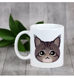 Maine Coon - Tasse mit Grafik und Aufschrift der Marke Art-Dog