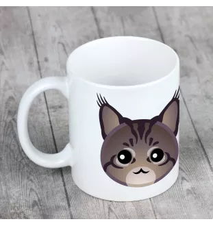 Maine Coon - mug with graphics and the logo of the Art-Dog brand
