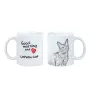 Laperm kubek z kotem good morning Art-Dog