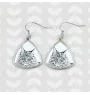 Maine Coon - Katzenohrringe, hängende Ohrringe mit Bild, personalisierter Schmuck mit dem Aufdruck der Marke Art-Dog