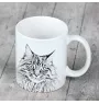 Maine Coon - cat mug, personalized mug with print, classic gift for everyone from the Art-Dog brand