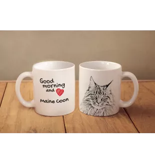 Maine Coon - Tasse mit Katze, personalisierte Tasse mit Druck, klassisches Geschenk für jede Marke Art-Dog