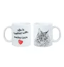 Maine Coon - cup with a cat, cup with a photo, personalized gift from the Art-Dog brand